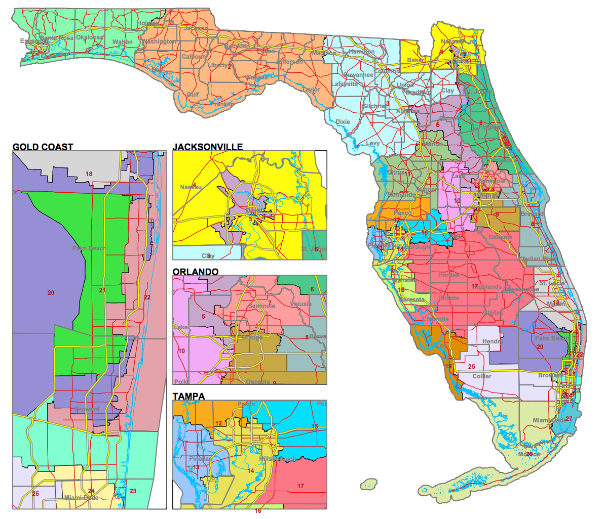 28 Florida House Of Representatives District Map Maps Online For You