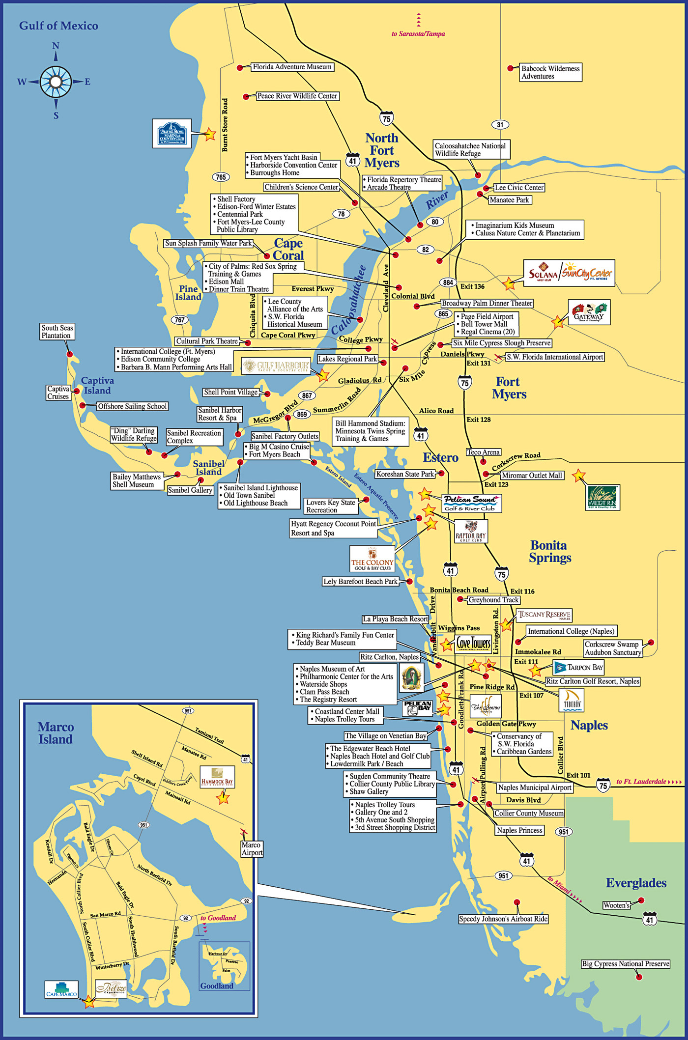 North Fort Myers Florida Map Printable Maps Maps Of Florida 0015