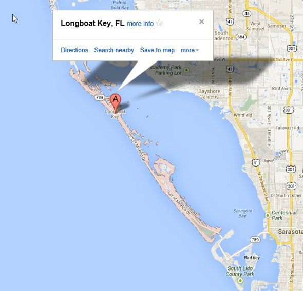 31 Longboat Key Florida Map Maps Database Source