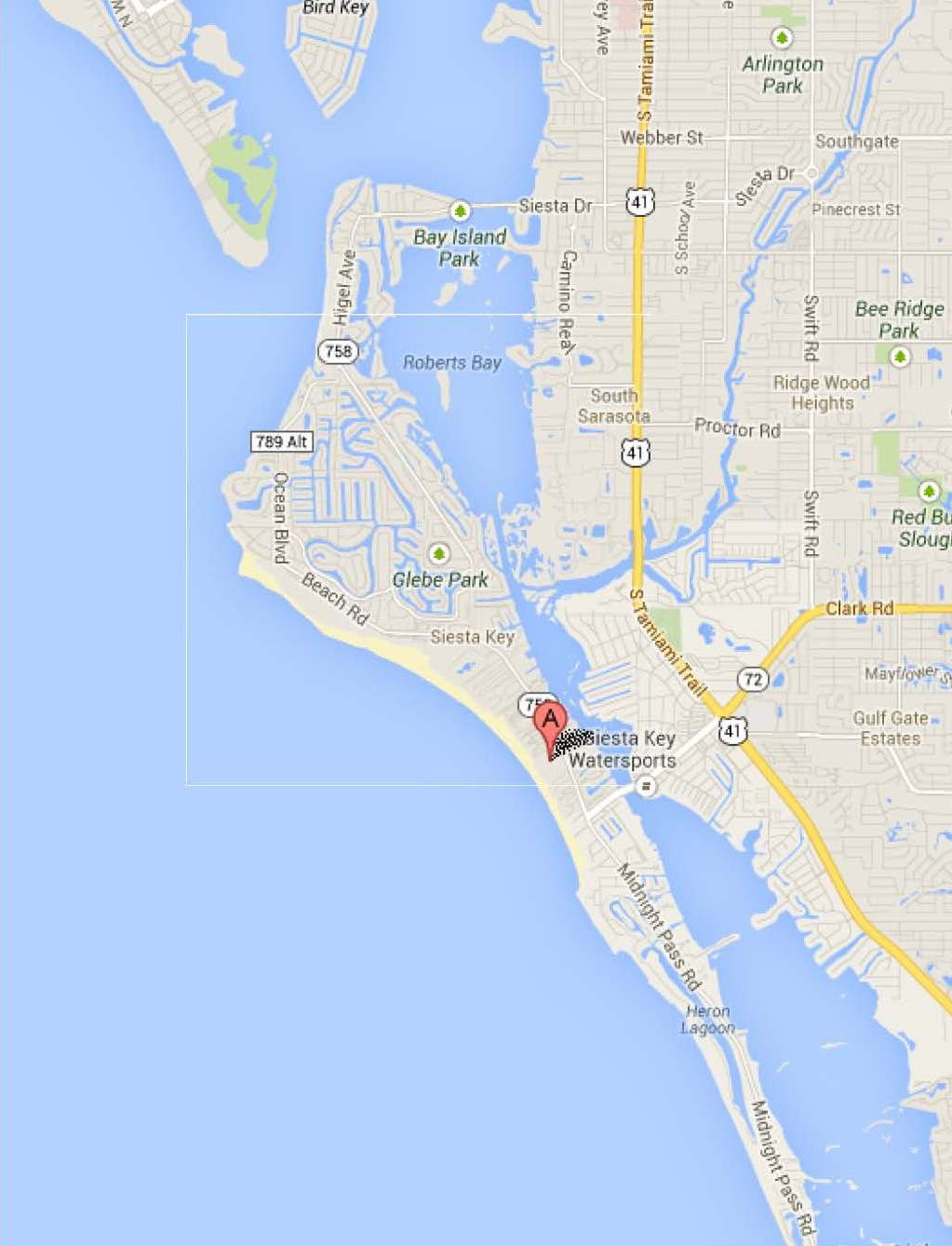 34 Siesta Key On Map Maps Database Source