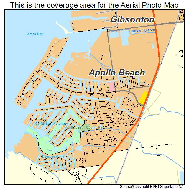 Map Of Apollo Beach Florida