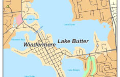 Aerial Photography Map Of Windermere FL Florida