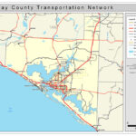 Bay County Road Network Color 2009