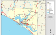 bay county road network color 2009 Bay County Road Network Color 2009