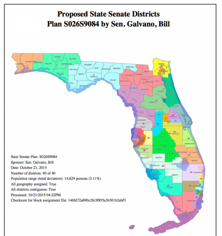 Florida Desantis Redistricting Map
