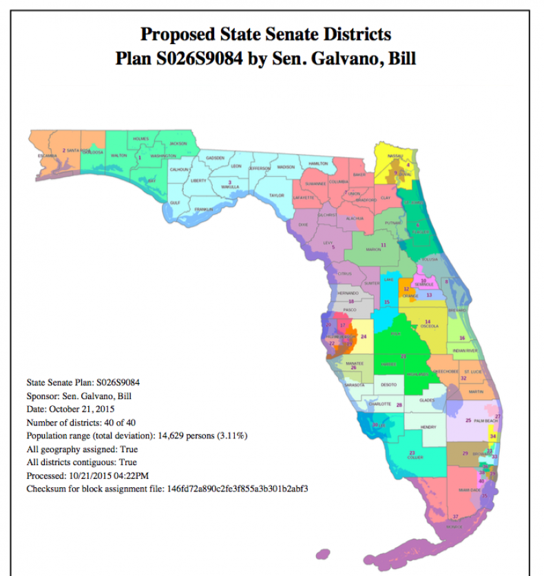 Florida Desantis Redistricting Map | Maps Of Florida