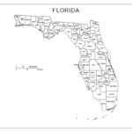 Blank Map Of Florida Counties And Travel Information Download Free