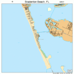 Bradenton Beach Florida Street Map 1207975