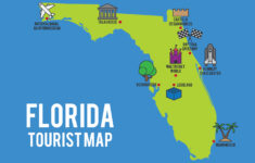 Cartoon Map Of Florida State 157238 Vector Art At Vecteezy