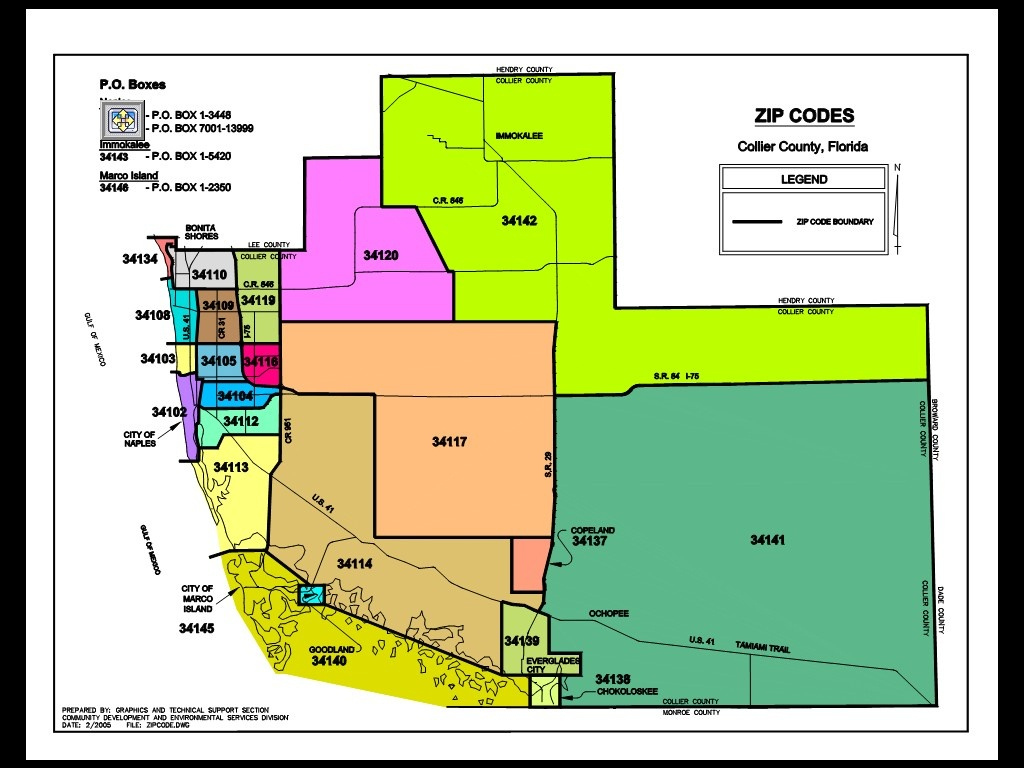 Collier County Florida Map Printable Maps