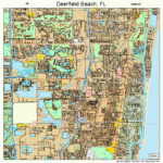 Deerfield Beach Florida Street Map 1216725