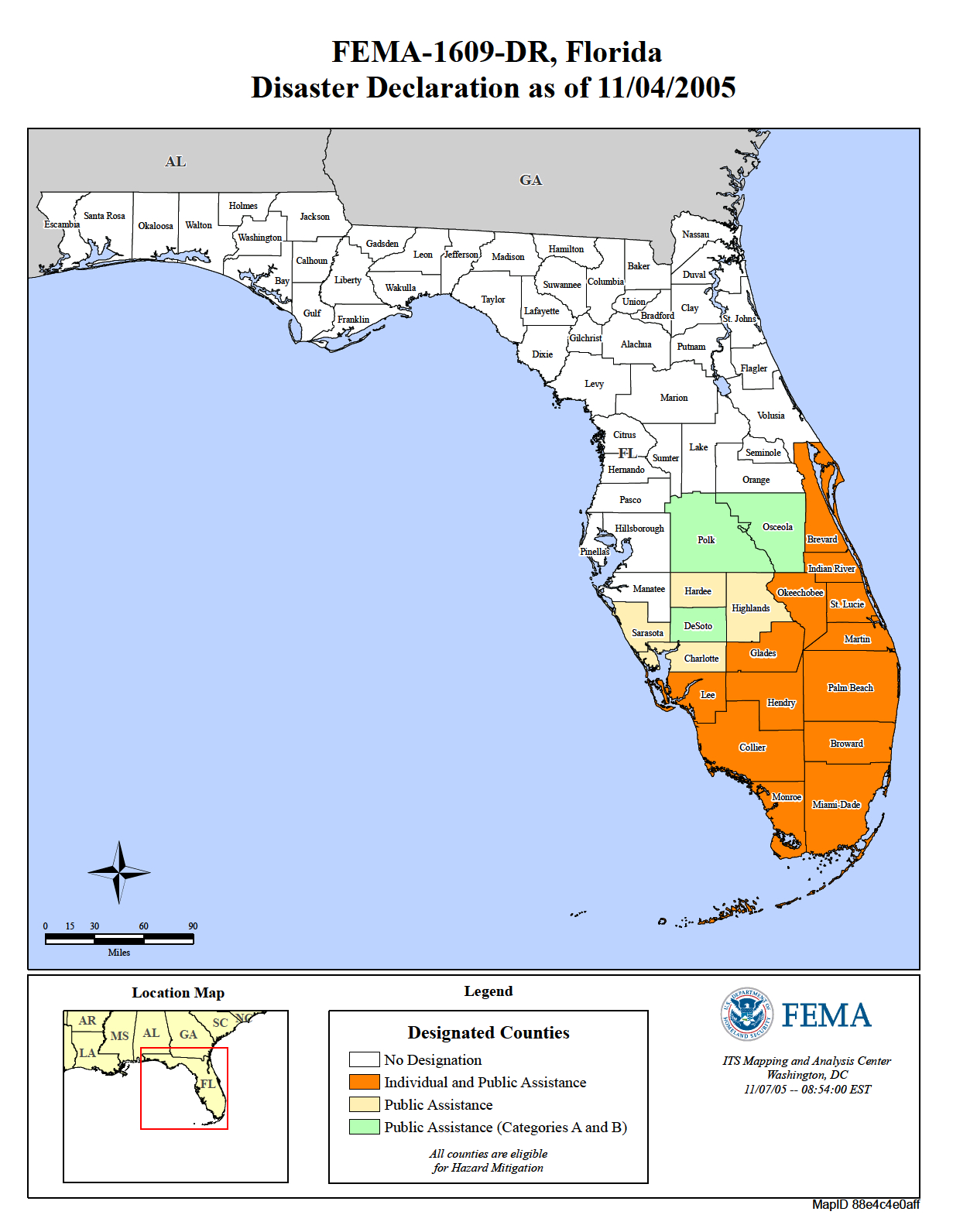 Disaster Relief Operation Map Archives Fema Flood Maps Brevard County 