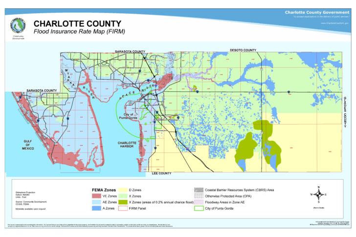 Map Of Charlotte County Florida