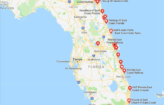 fl map east coast path map Fl Map East Coast Path Map