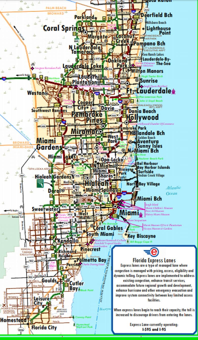 Florida City Maps Street Maps For 167 Towns And Cities