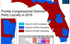 Florida Congressional Districts Map 2018 Free Printable Maps