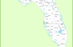 florida county map 1 Florida County Map