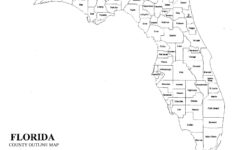 Florida County Map