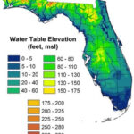Florida Elevation Chart Map Of Florida Everglades National Park