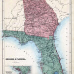 Florida Georgia Border Map Map Nhautoservice