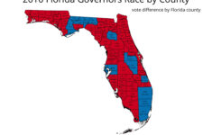 Florida Governor Race Map Florida Map
