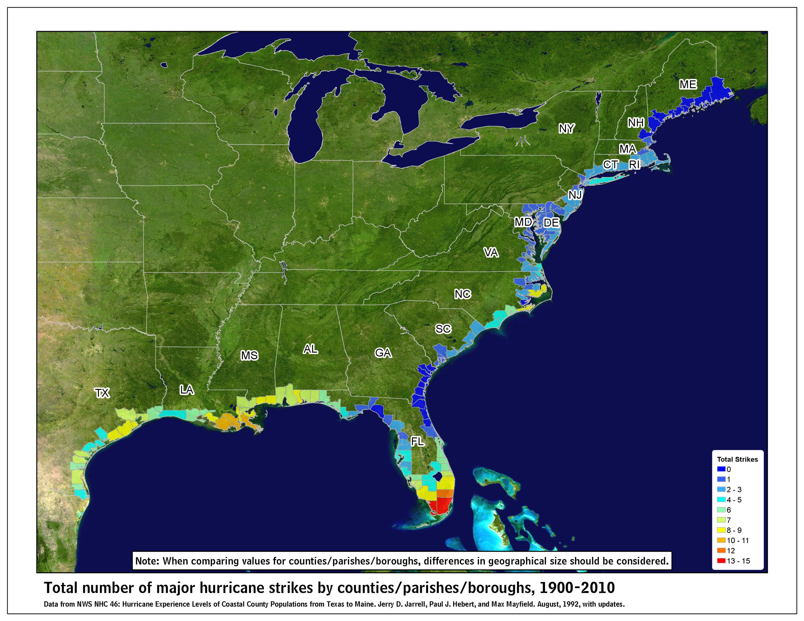 Florida Hurricane History Map Share Map