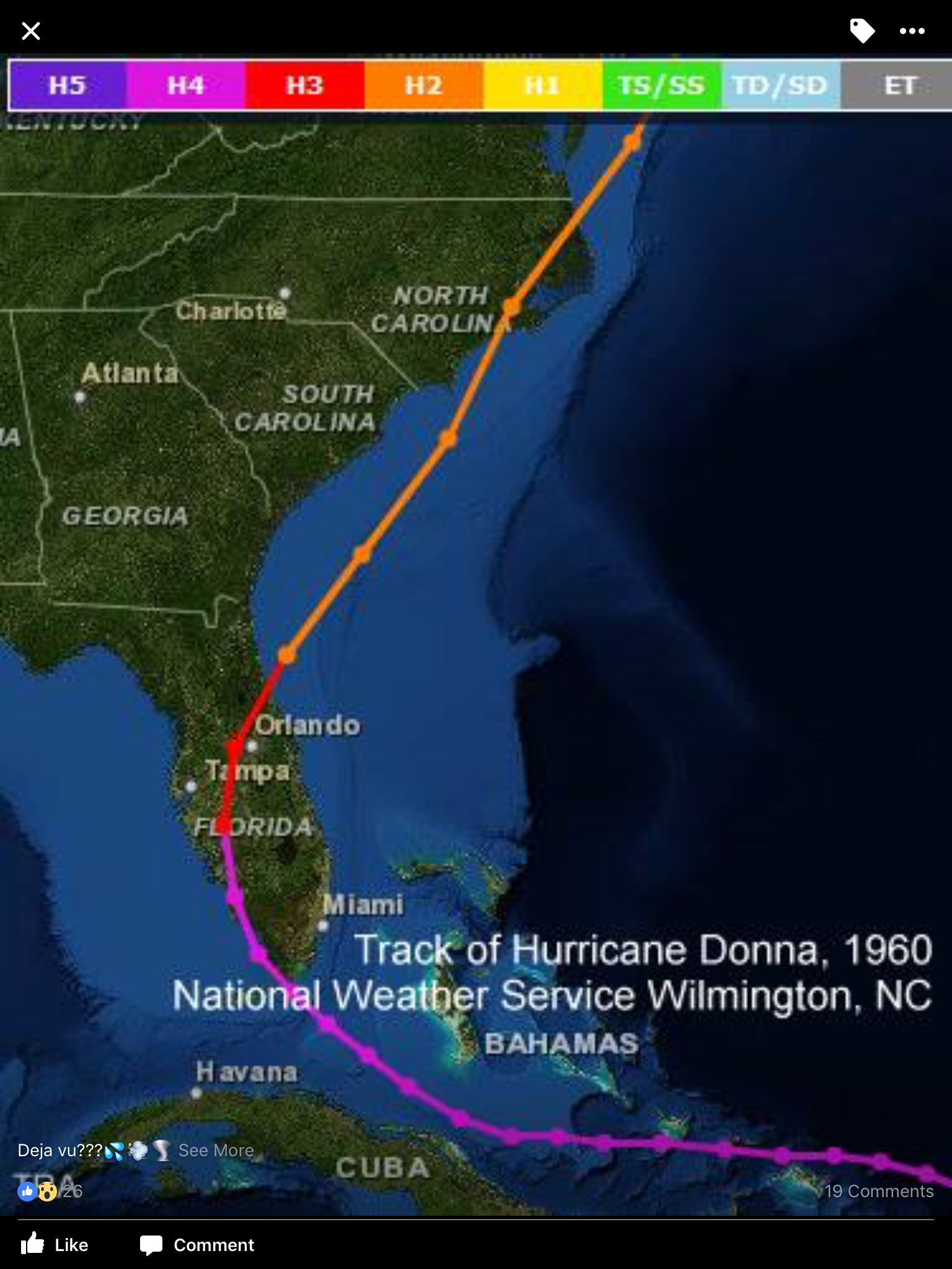 Florida Hurricane Map History Share Map