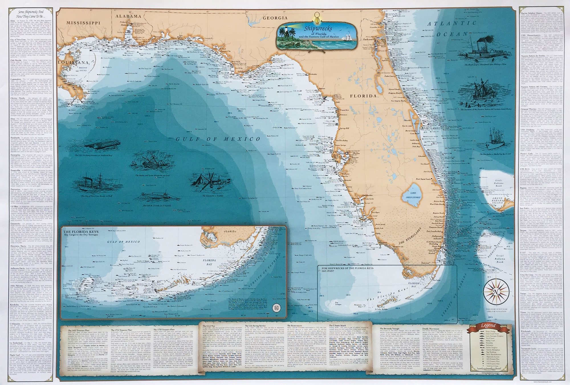 Florida Keys Shipwrecks Map Share Map