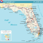Florida Map With Cities Labeled General Map Of Florida Major Cities