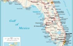 Florida Map With Cities Labeled General Map Of Florida Major Cities