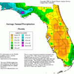 Florida Precipitation Map