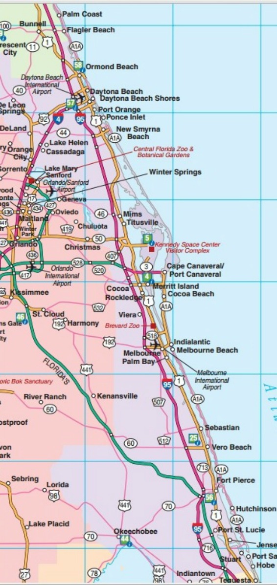 Florida Road Maps Statewide Regional Interactive Printable