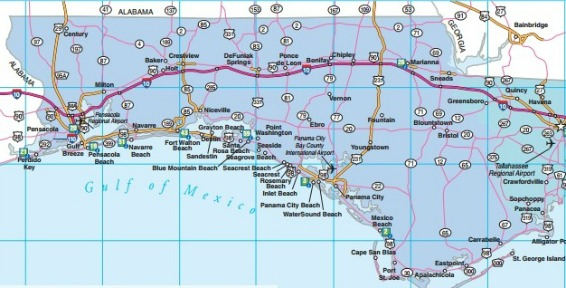 Florida Road Maps Statewide Regional Interactive Printable