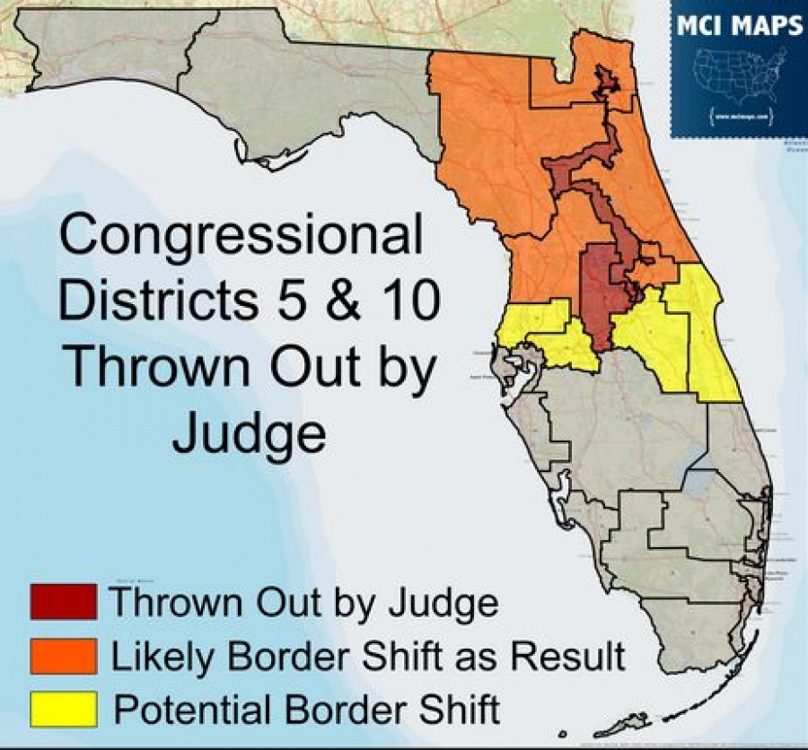 Florida Supreme Court Orders New Congressional Map With Eight Districts 
