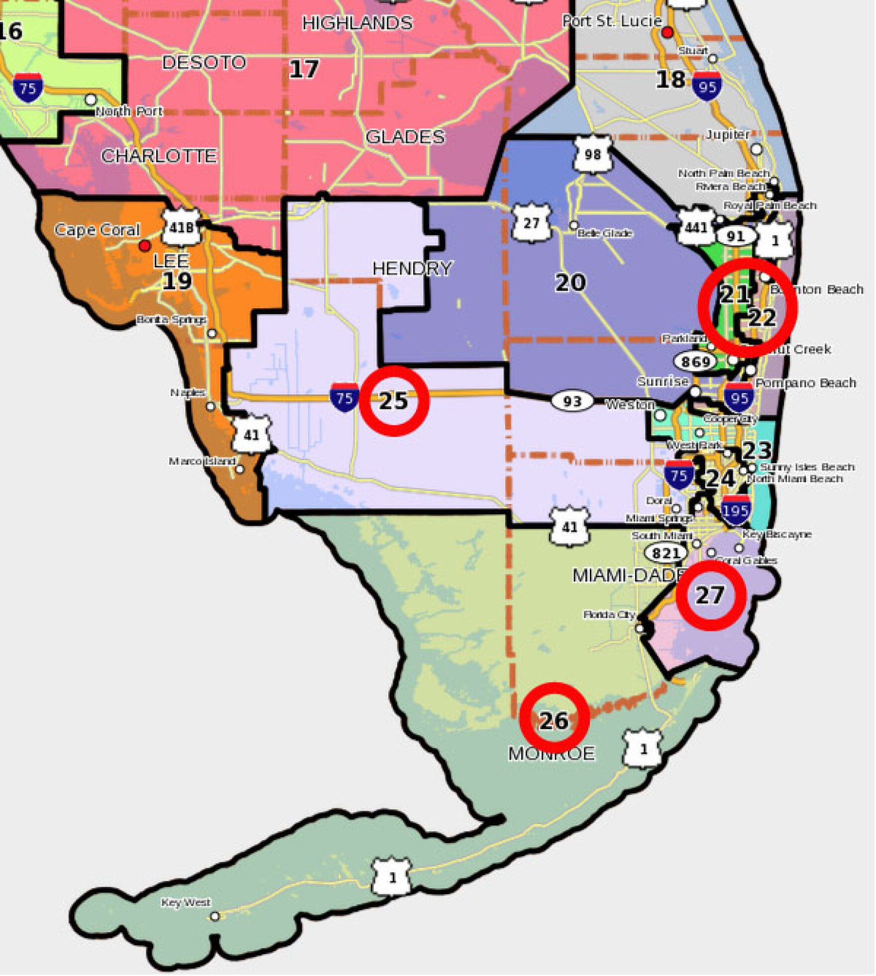 Florida Supreme Court Rules Congressional Districts Need Redrawing WLRN