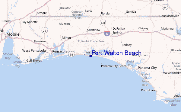 Fort Walton Beach Previsiones De Olas E Bolet n De Surf Florida Gulf 