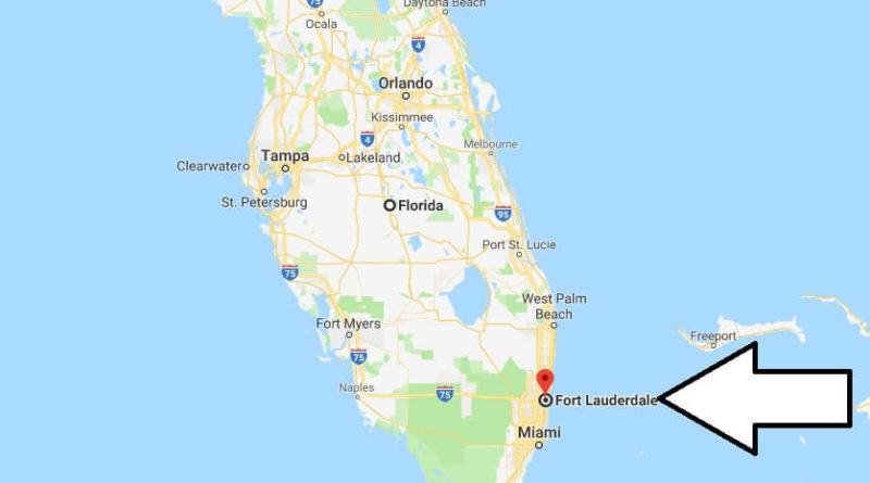 Ft Lauderdale Map Of Florida Image Florida Map