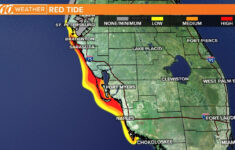 FWC Releases New Red Tide Map Medium Concentration Reported In Madeira