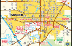 Gainesville Florida Map Map Of Gainesville Florida Area Printable Maps