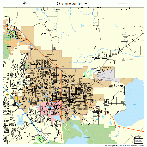 Map Of Gainesville Florida | Maps Of Florida