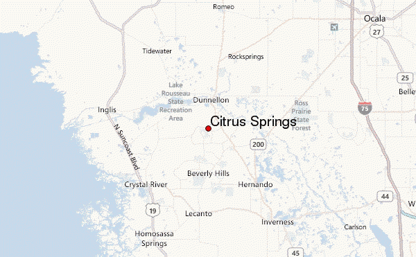 Gu a Urbano De Citrus Springs