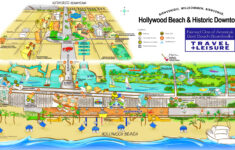 Hollywood Beach And Historic Downtown Map