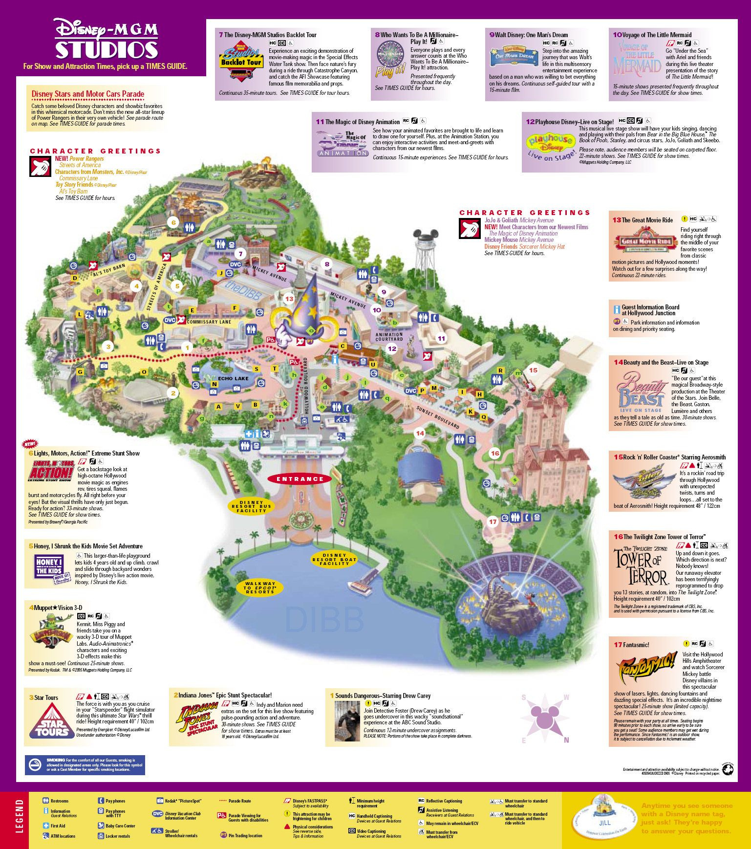 Hollywood Studios Map Disney Hollywood Studios Disney Disney World 