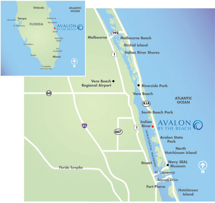 Map Of Hutchinson Island Florida