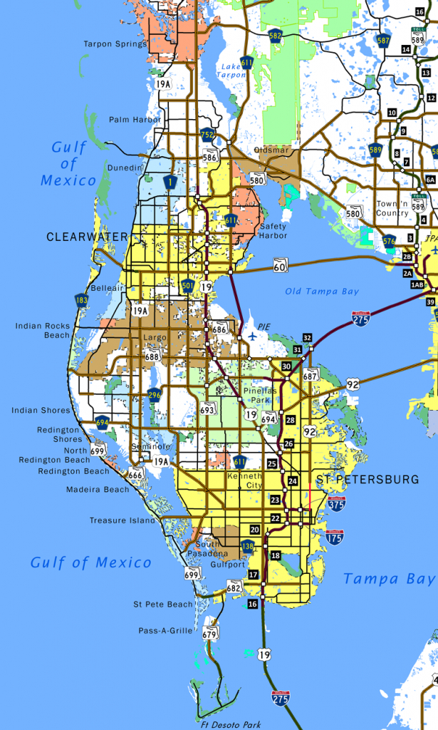 Indian Shores Florida Map Printable Maps