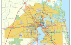 Jacksonville Florida Street Map 1235000