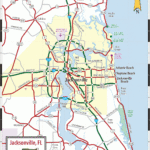 Jacksonville Northeast Florida Road Map