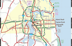 jacksonville northeast florida road map 1 Jacksonville Northeast Florida Road Map