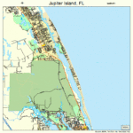 Jupiter Island Florida Street Map 1235925