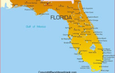 Labeled Map Of Florida With Capital Cities